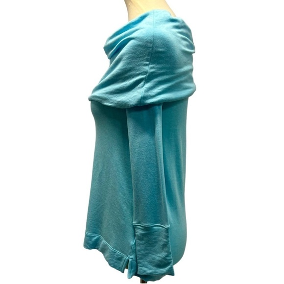 Lilly Pulitzer Belinda Blue Off The Shoulder Modal Blend Top Women’s XS - Picture 9 of 15